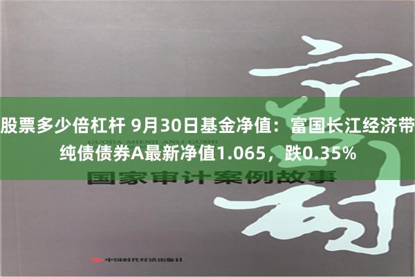 股票多少倍杠杆 9月30日基金净值：富国长江经济带纯债债券A最新净值1.065，跌0.35%